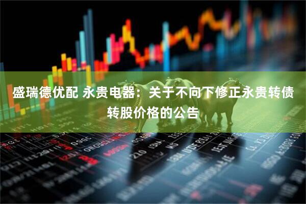盛瑞德优配 永贵电器：关于不向下修正永贵转债转股价格的公告